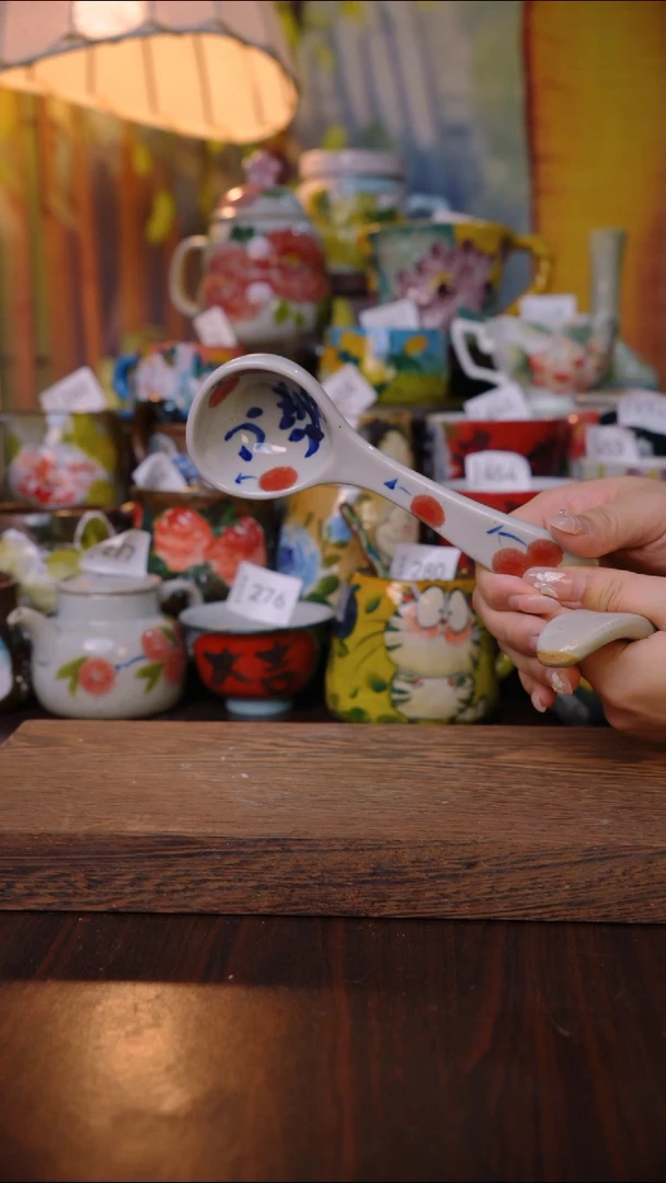 摆件泥垚手作 景德镇手工手绘器物
