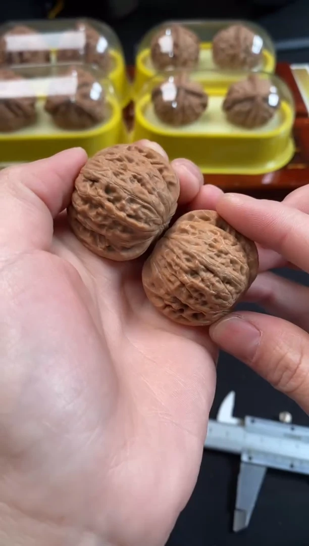 把件文玩核桃铁锤35尺c464