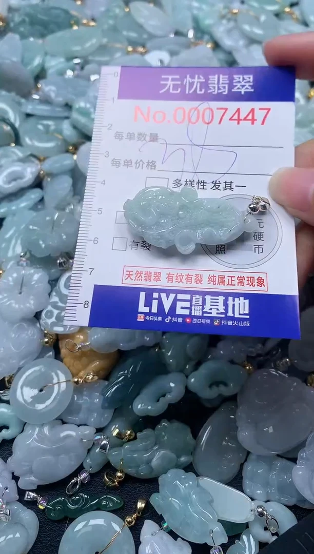 颈饰未镶嵌翡翠7447