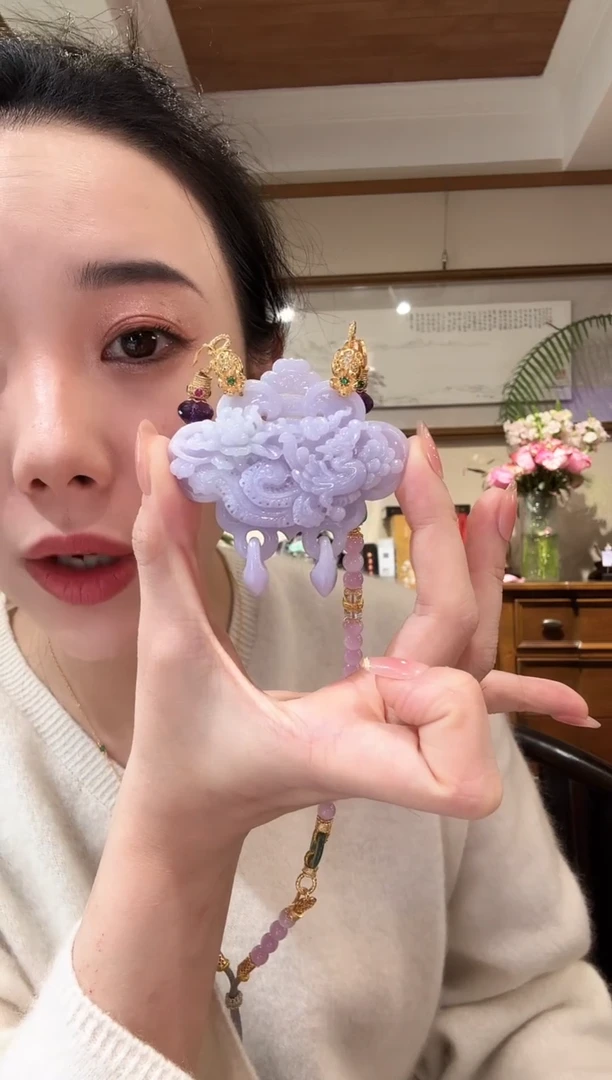 【闪购商品】翡翠颈饰未镶嵌国风