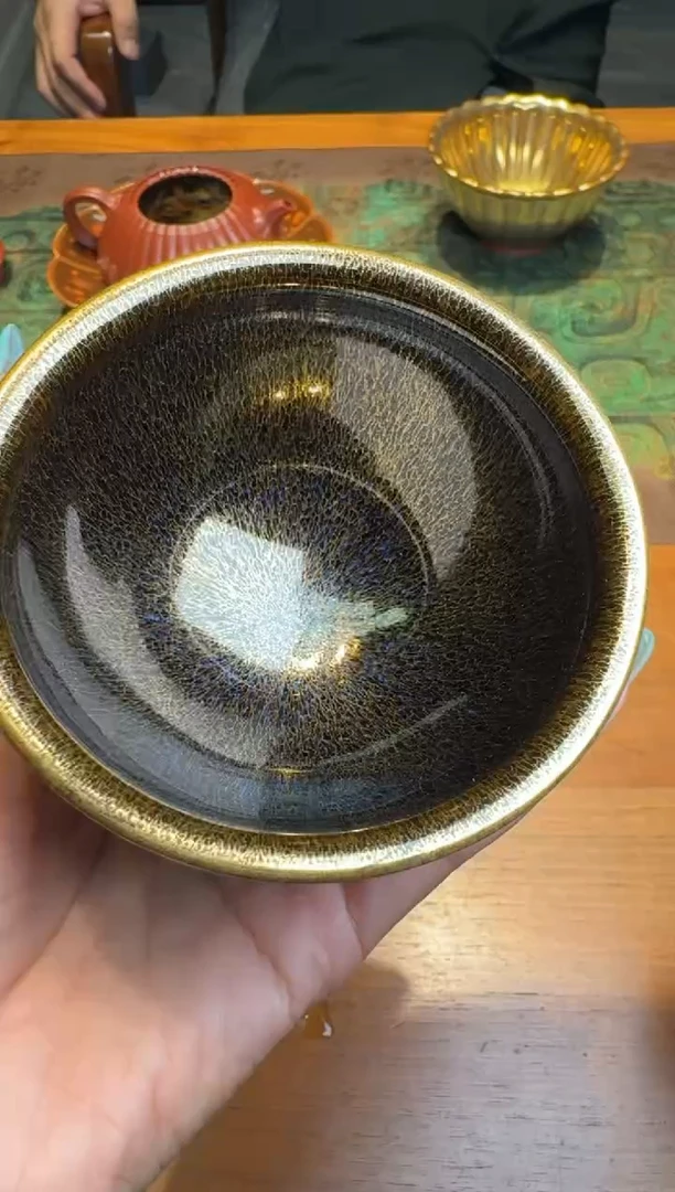 茶盏范泽锋砾石龙金118