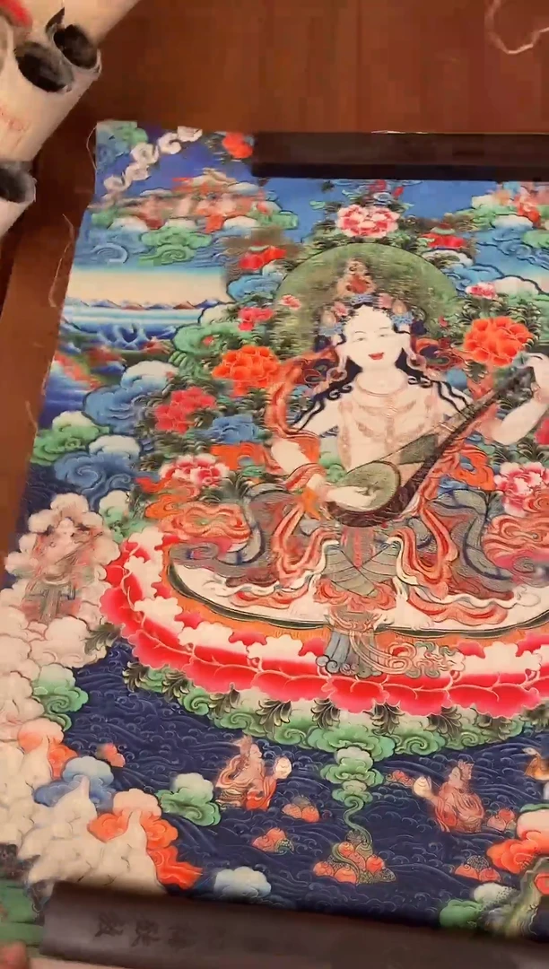 装裱画精美唐卡tk16005
