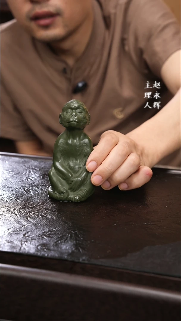 紫砂茶宠紫砂 猴子