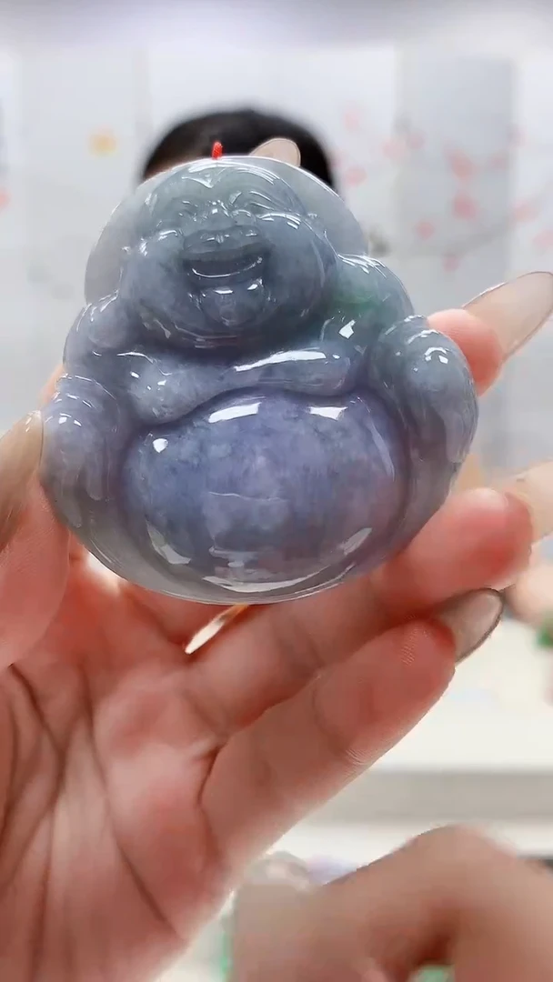 未镶嵌定制翡翠4852lr-毛货挂件4