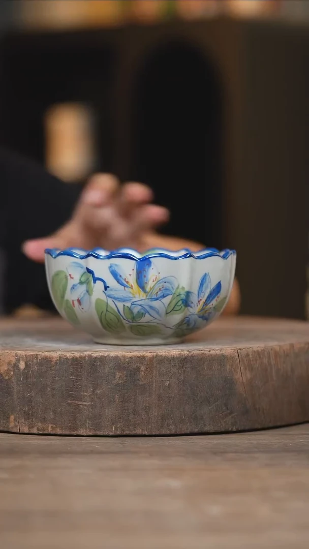 瓷片景德镇高温釉下彩（食品级）