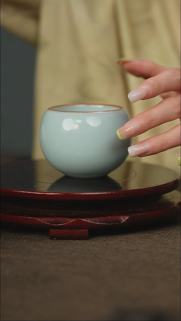 全品 小禅定杯 带底款