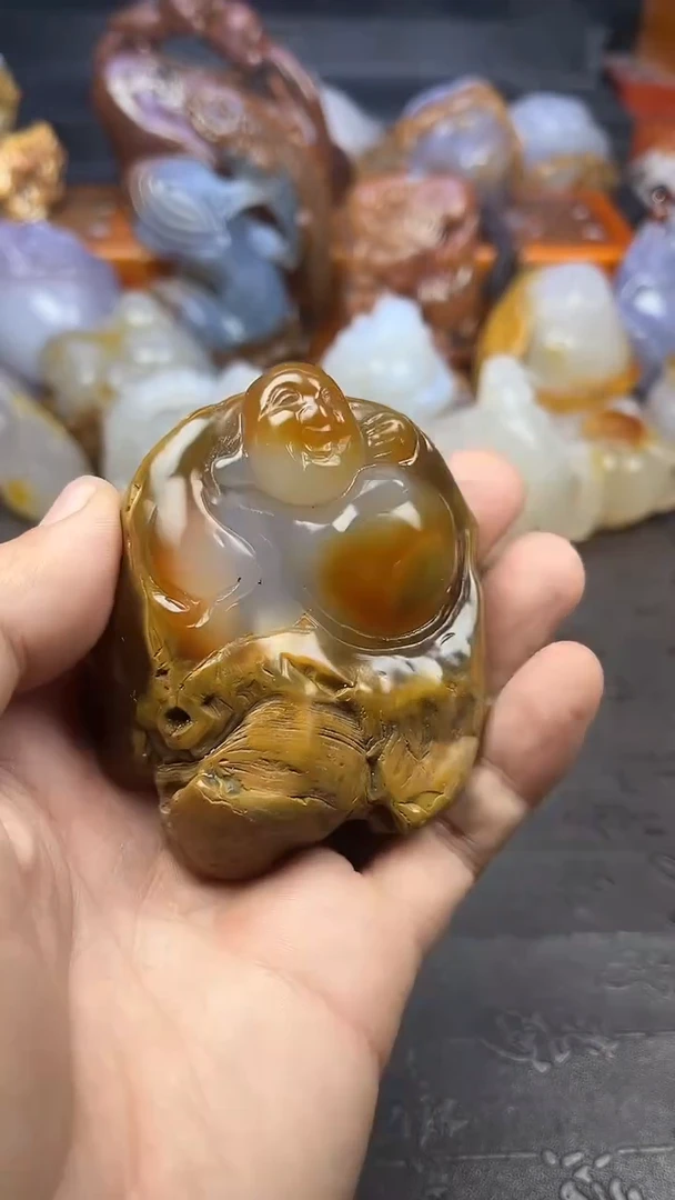 【闪购商品】玛瑙/玉髓手把未镶嵌1