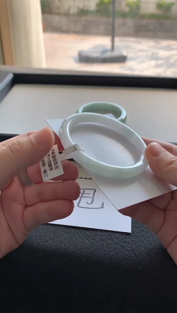 未镶嵌手镯翡翠56.2圆条Y4663买断