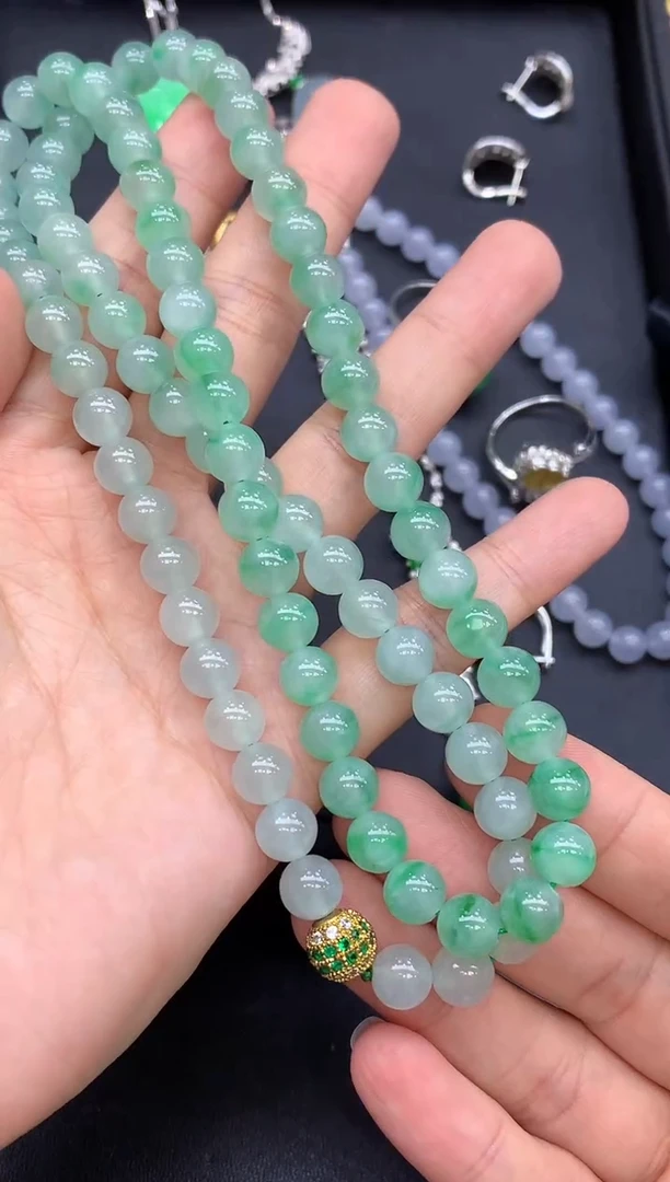 颈饰未镶嵌翡翠663-中国好珍宝