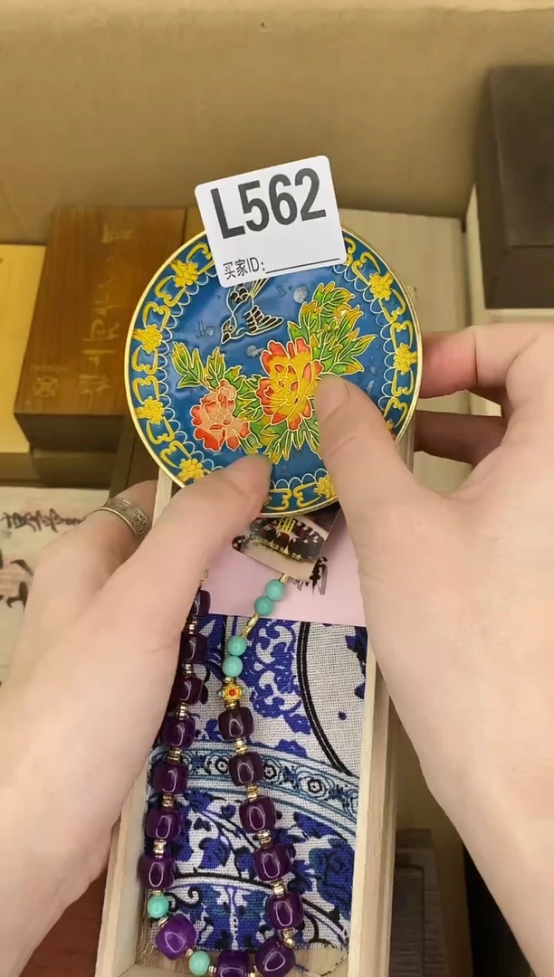 手工艺品琉璃L562瓷器手串多样性发一
