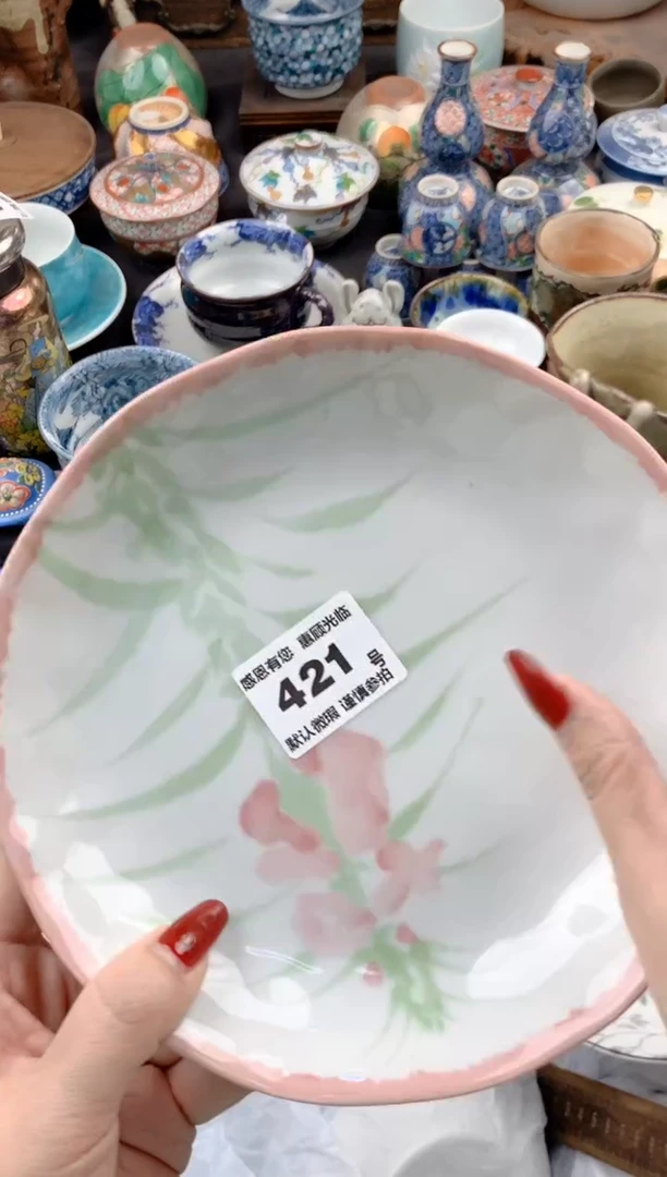 【闪购商品】瓷片421号九姑娘工艺品瓷器