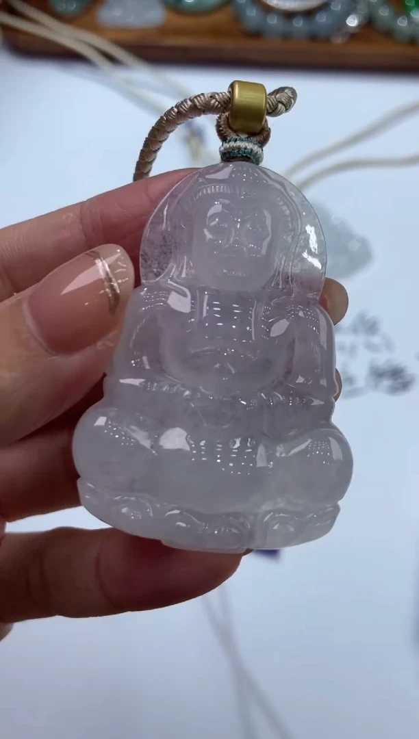 【闪购商品】翡翠未镶嵌挂件280479/观音  多样性一件发