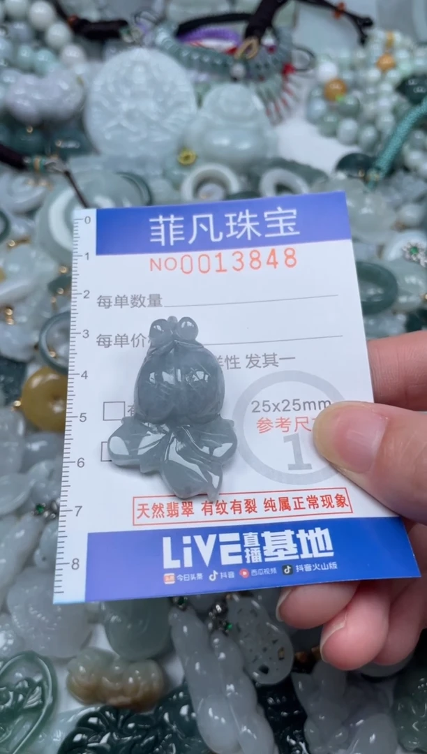 颈饰未镶嵌翡翠13848