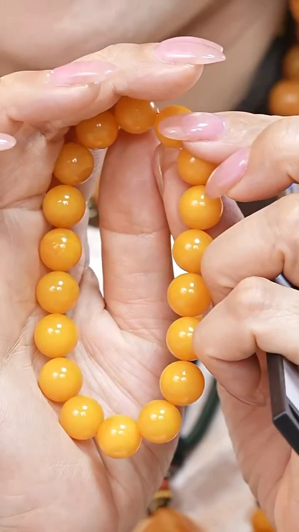 蜜蜡颈饰未镶嵌zp  5539天然蜜蜡珠宝奇石云端妖孽全部保真