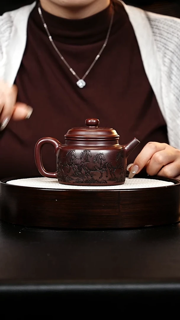 茶壶紫砂德钟壶