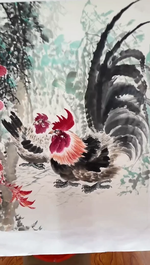 国画张建伟老师国画作品