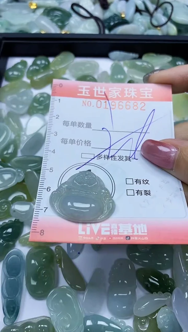 【闪购商品】翡翠颈饰未镶嵌闪购0196682多样性发其一