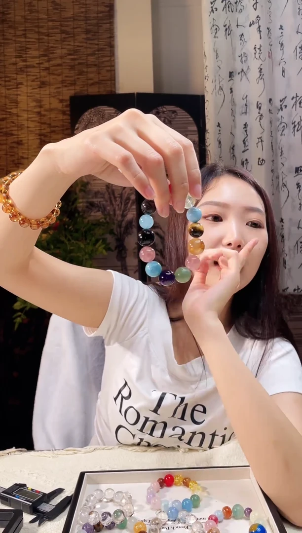 水晶手串未镶嵌手串