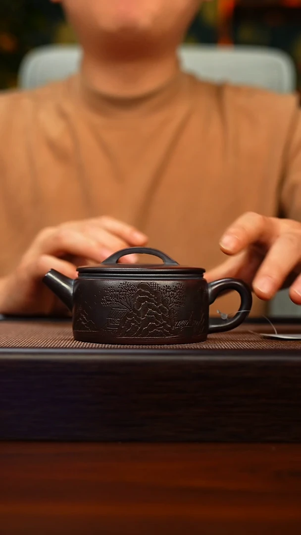 茶壶紫砂原矿紫砂手工茶壶