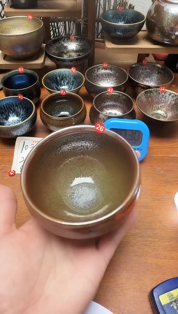 茶盏昌*-26号建盏工匠茶器