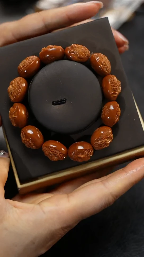橄榄核手串/手链九林精品核雕