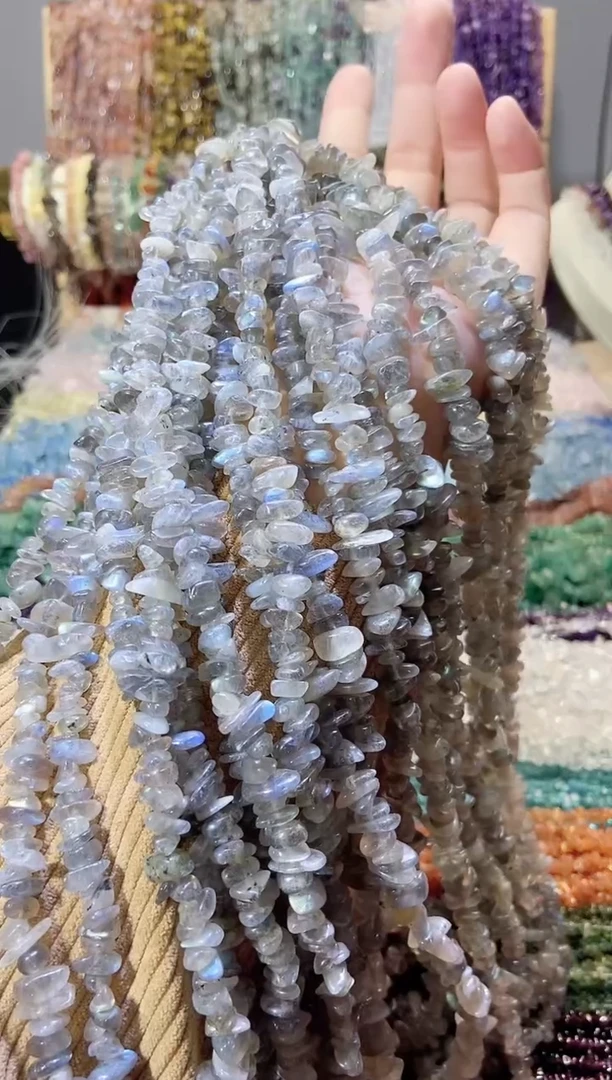 未镶嵌珠宝半成品水晶灰月光