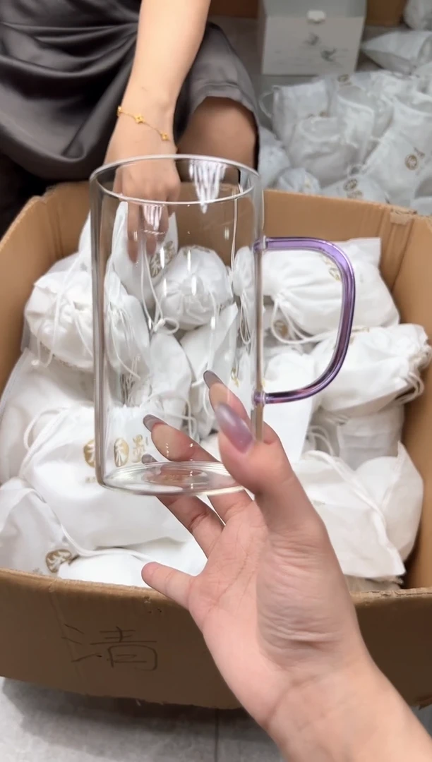 禾墨绿茶杯子浅紫色