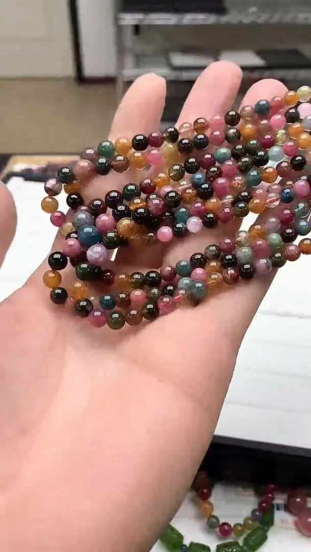 【闪购商品】碧玺颈饰未镶嵌多样性发一108