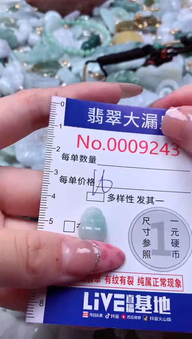 颈饰未镶嵌翡翠9243