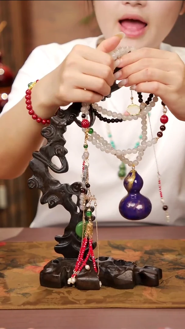 79天琦閤漆艺小葫芦挂件89