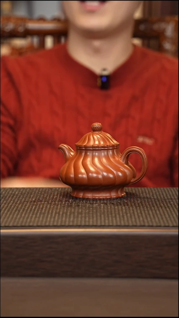 茶壶紫砂有**糊紫砂源头精品手工作品33588