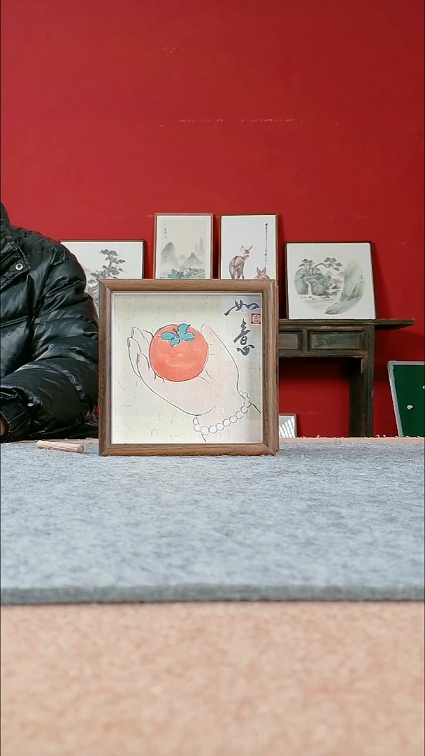 国画书协美协老师作品-17*17