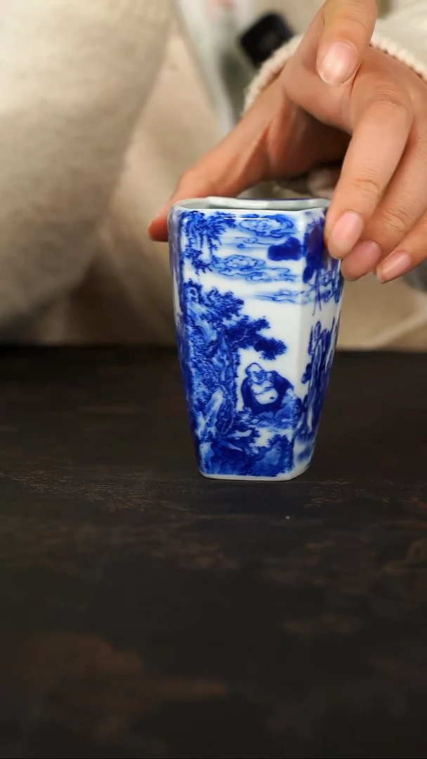 朗谷十八罗汉公道杯