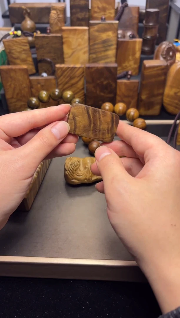 【闪购商品】楠木（金丝楠）其他无事牌虎皮纹118