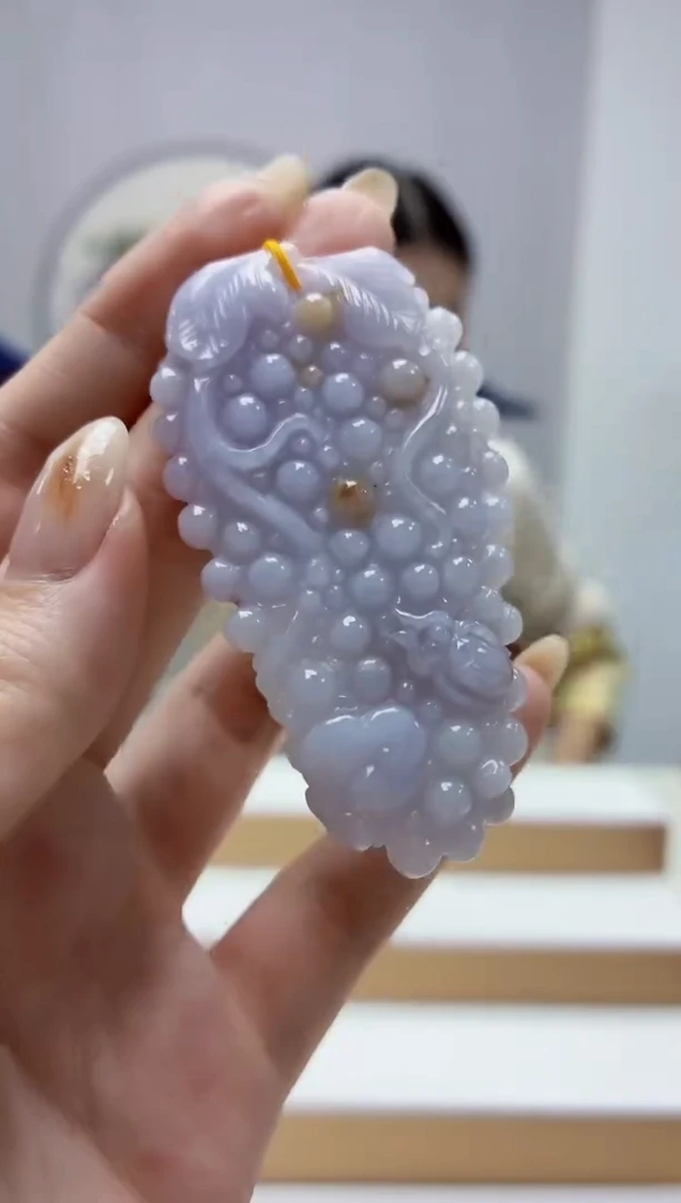 未镶嵌定制翡翠4812jw-毛货挂件79