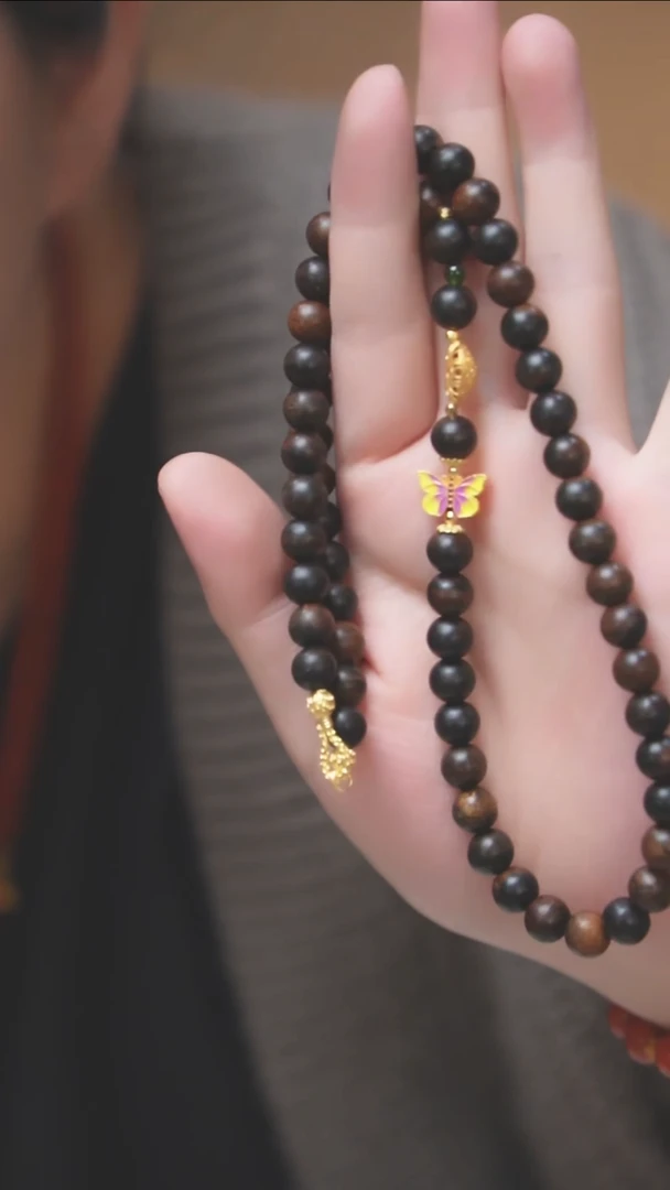 无925银珠宝奇石项链