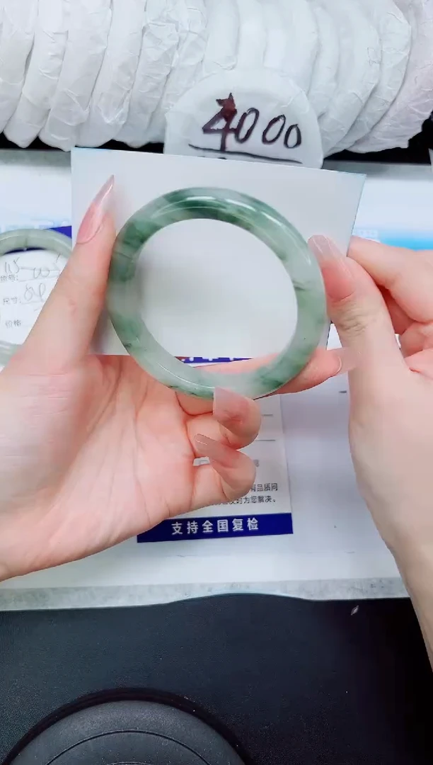 石英质玉手镯未镶嵌A116-55/56