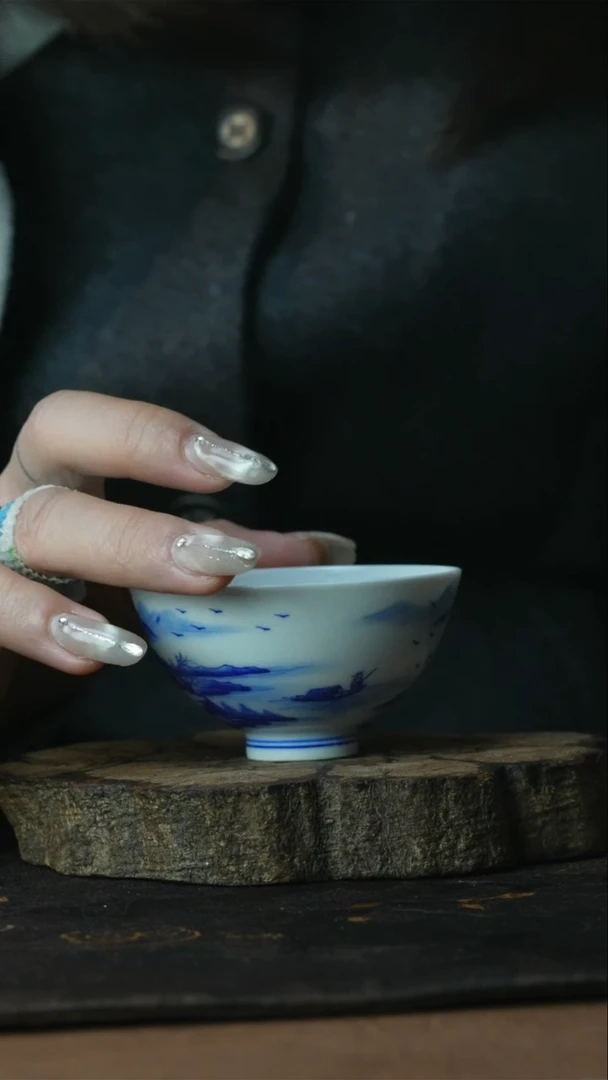 【闪购商品】杯景德镇陶瓷青花