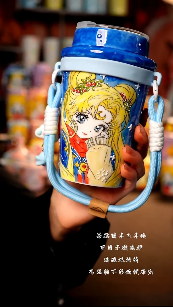 景德镇陶瓷手绘杯杯