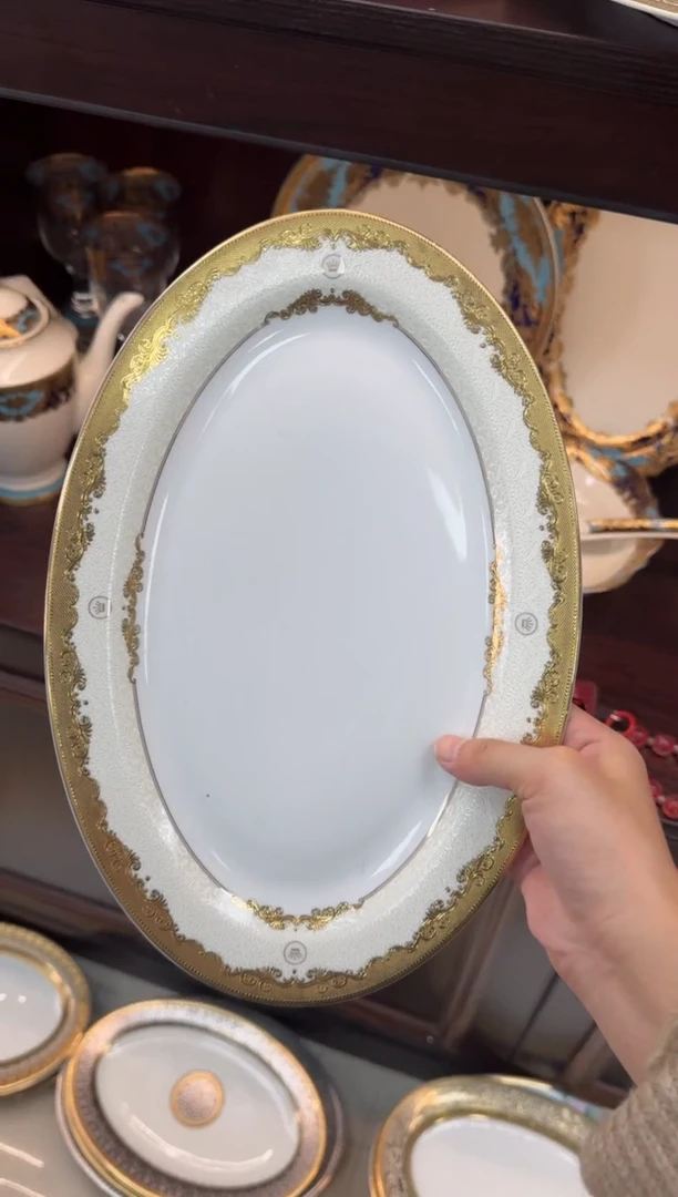 【闪购商品】瓷片12英寸鱼盘福利款