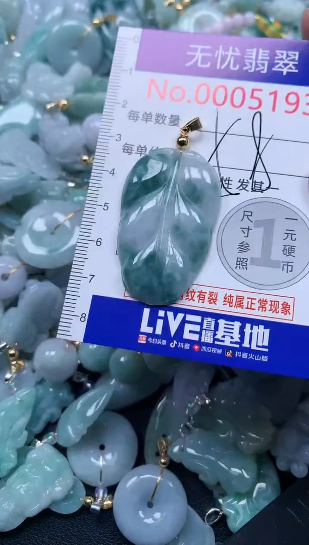 颈饰未镶嵌翡翠5193