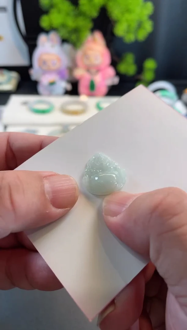 翡翠手镯未镶嵌5有纹裂