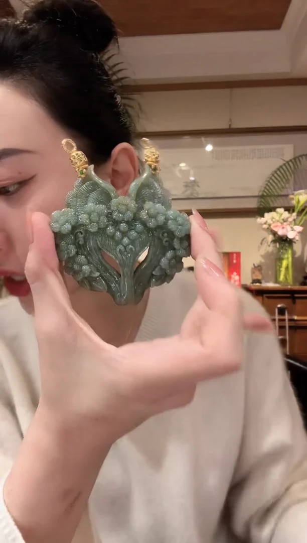 【闪购商品】翡翠颈饰未镶嵌国风