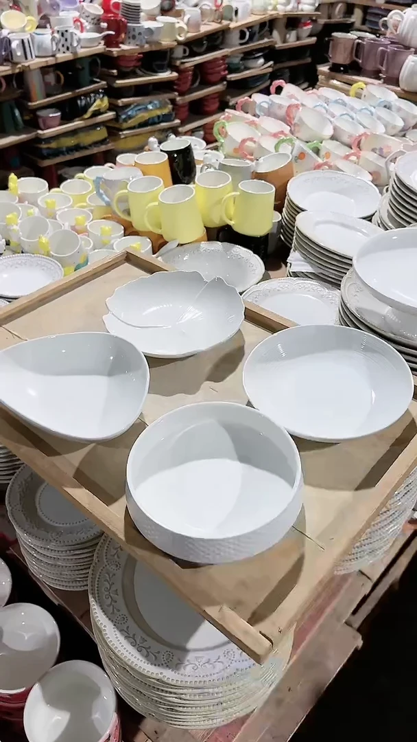 【闪购商品】瓷片4件套微瑕 凑满20元包邮