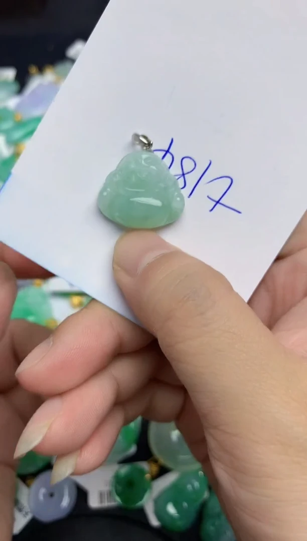 翡翠未镶嵌颈饰11111111