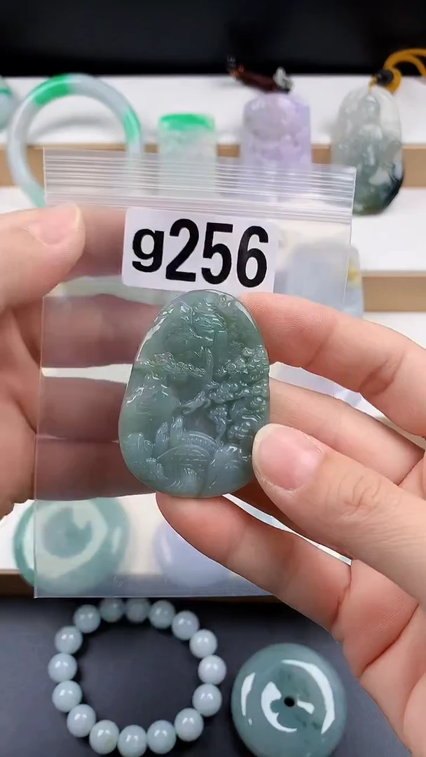 颈饰未镶嵌翡翠天然翡翠吊坠挂件