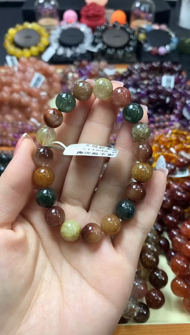 未镶嵌手链水晶10*