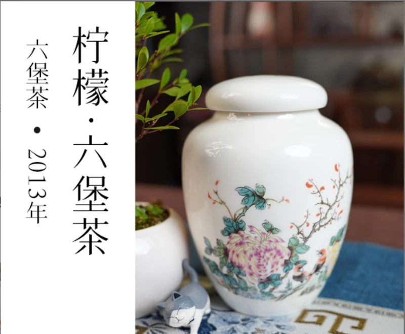 【武候古茶-小奎私藏】2013年 柠檬 六堡茶 200g罐
