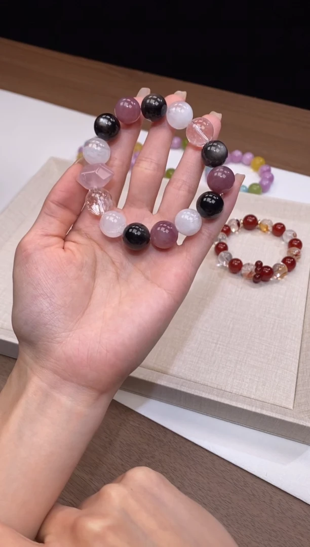 未镶嵌手链水晶万嘉水晶 发一件 序号：30