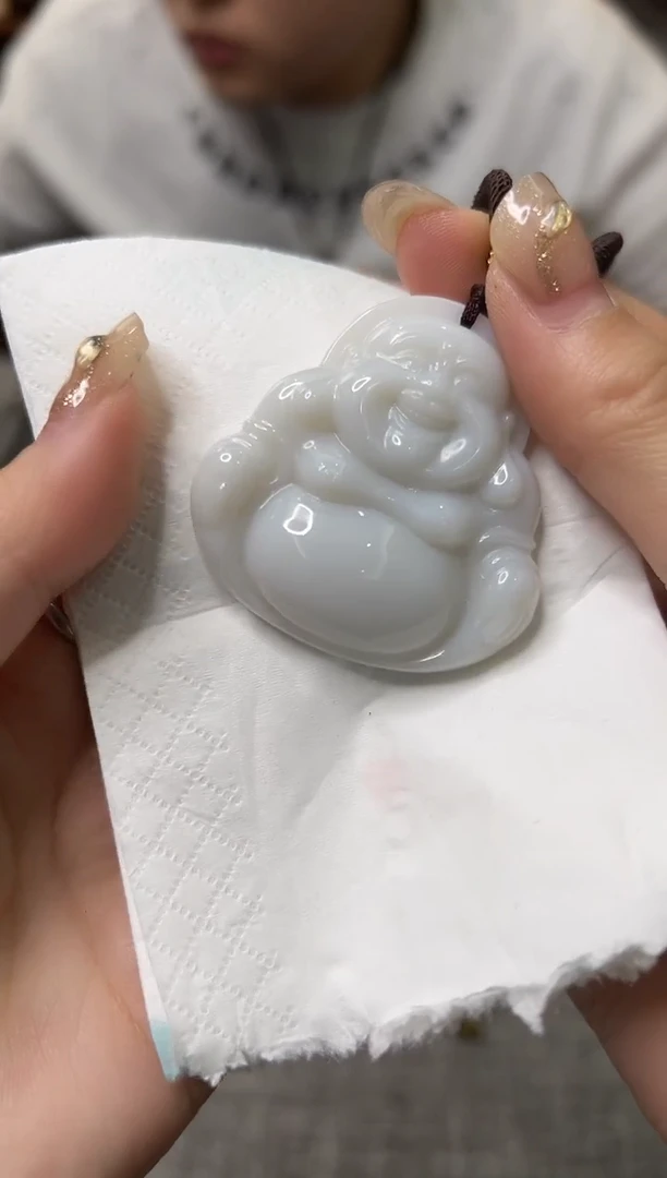 【闪购商品】和田玉颈饰未镶嵌529013-佛公吊坠